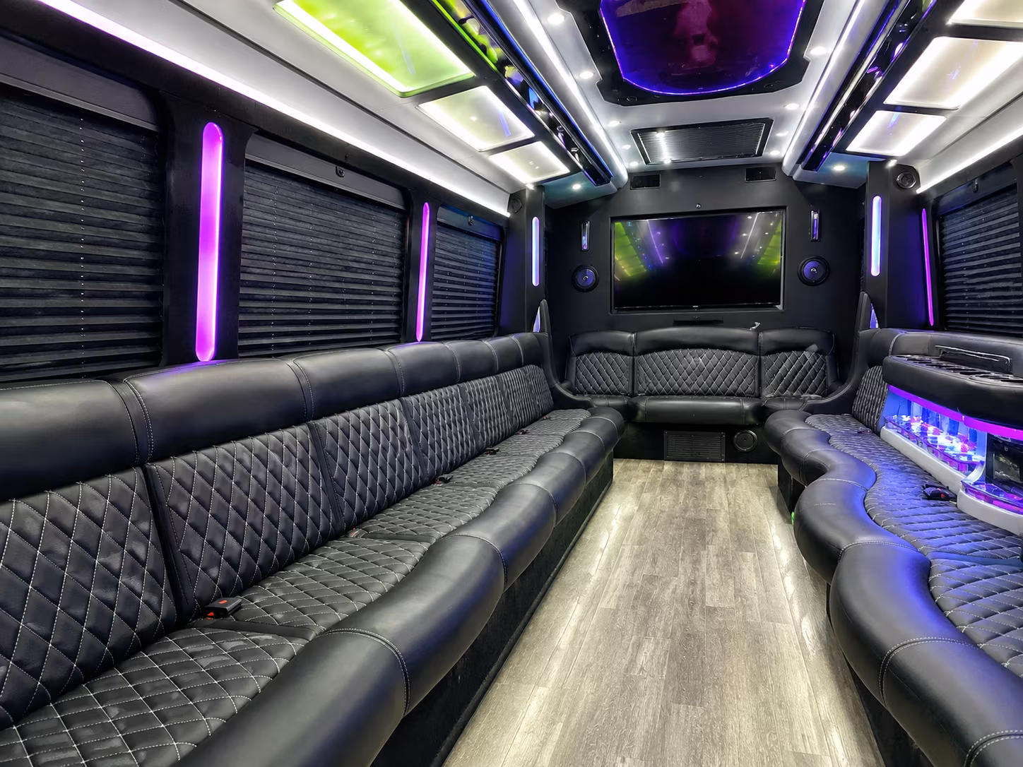fort lauderdale wedding party bus rental