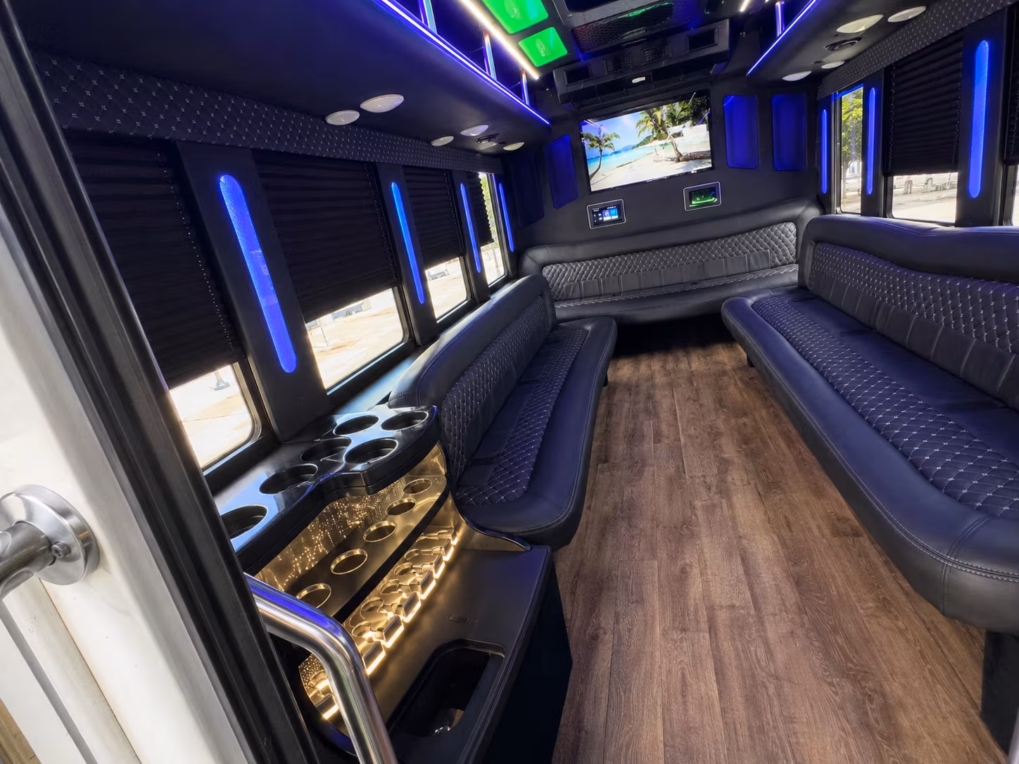 party bus transportation for fort lauderdale area proms