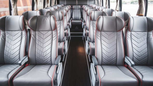 55 passenger charter bus interior boca raton