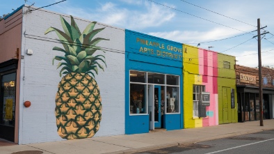 pineapple grove arts district