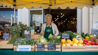 yellow green farmers market